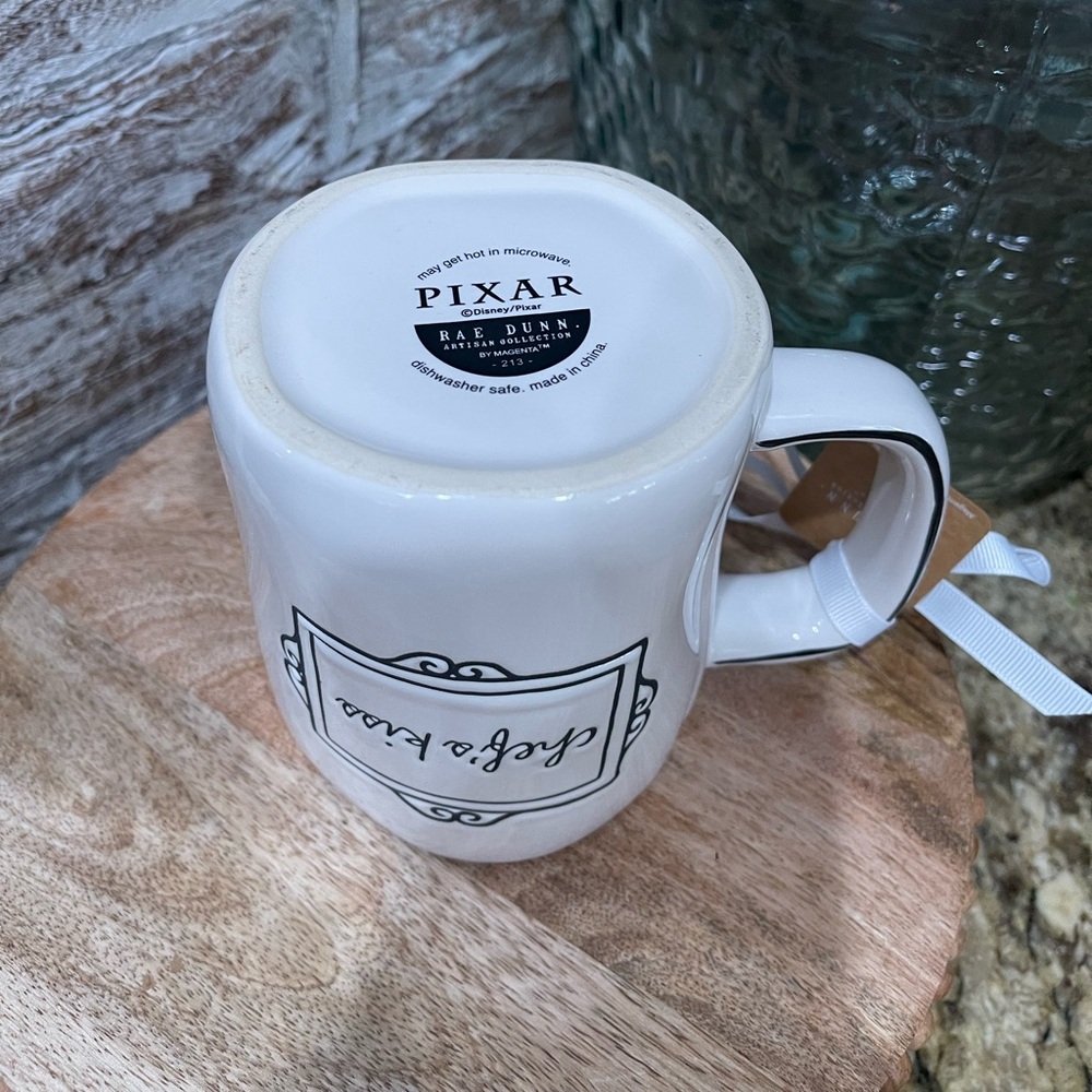 Rae Dunn Pixar Ratatouille CHEF’S KISS 19.5 oz double sided mug - NEW! - Picture 5 of 5